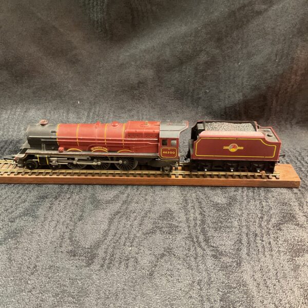 Vintage Hornby Princess Royal OO gauge locomotive with tender.