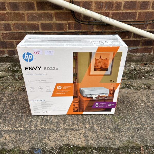HP Envy 6022e printer in original packaging, new condition.