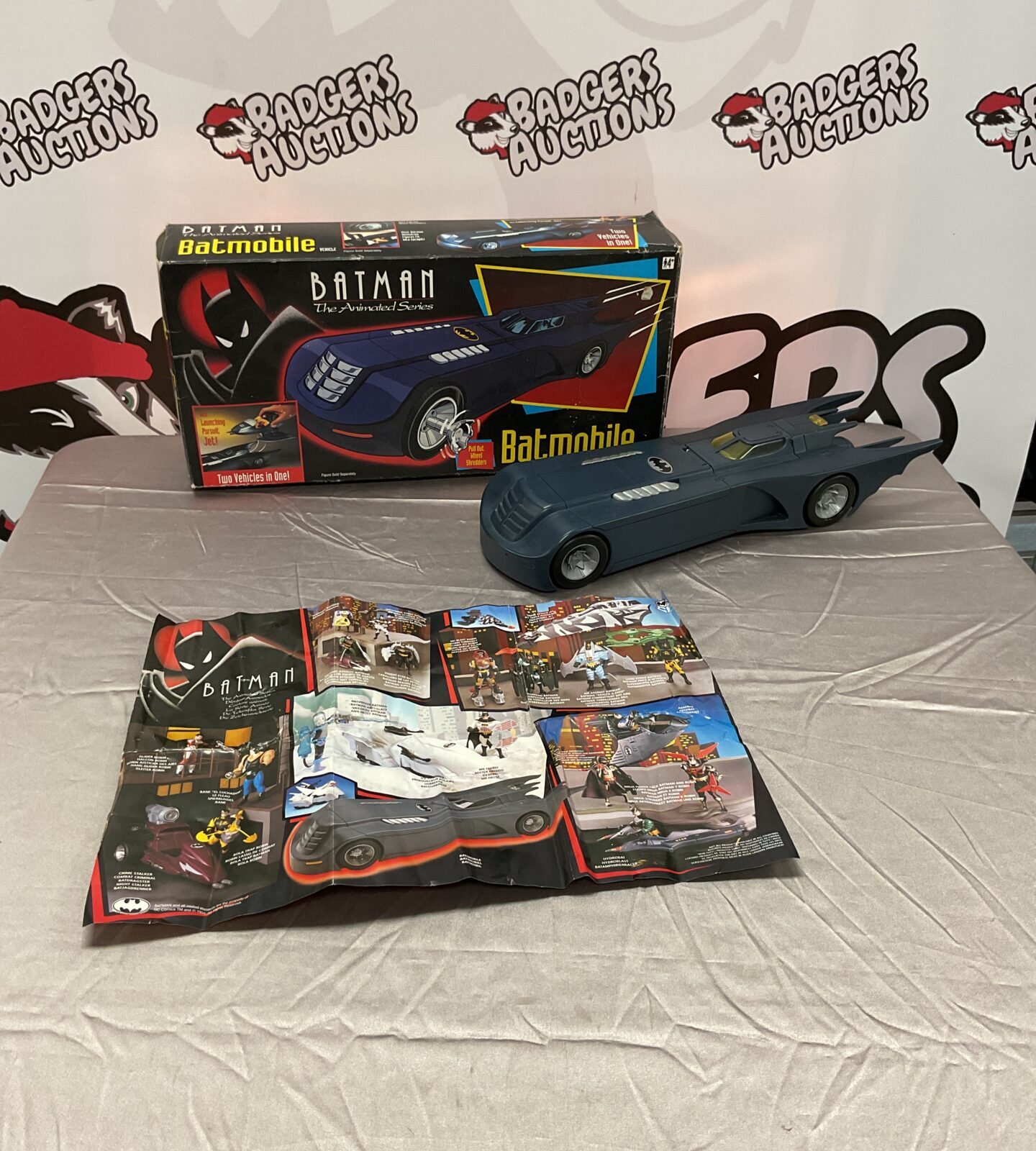 Retro Kenner Batman The Animated Series Batmobile