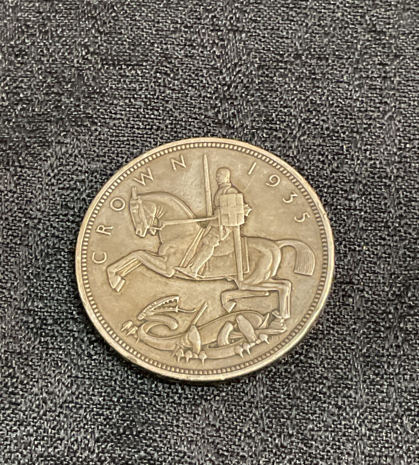 1935 Crown coin - Image 2