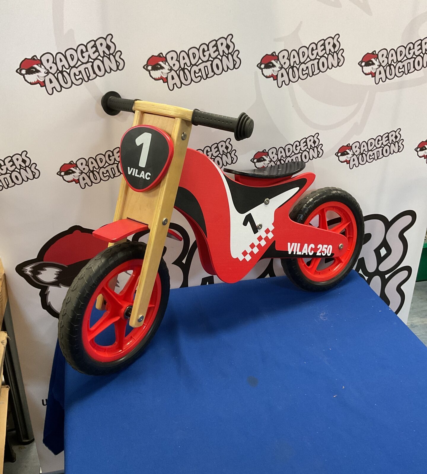 Vilac 250 childrens wooden balance bike