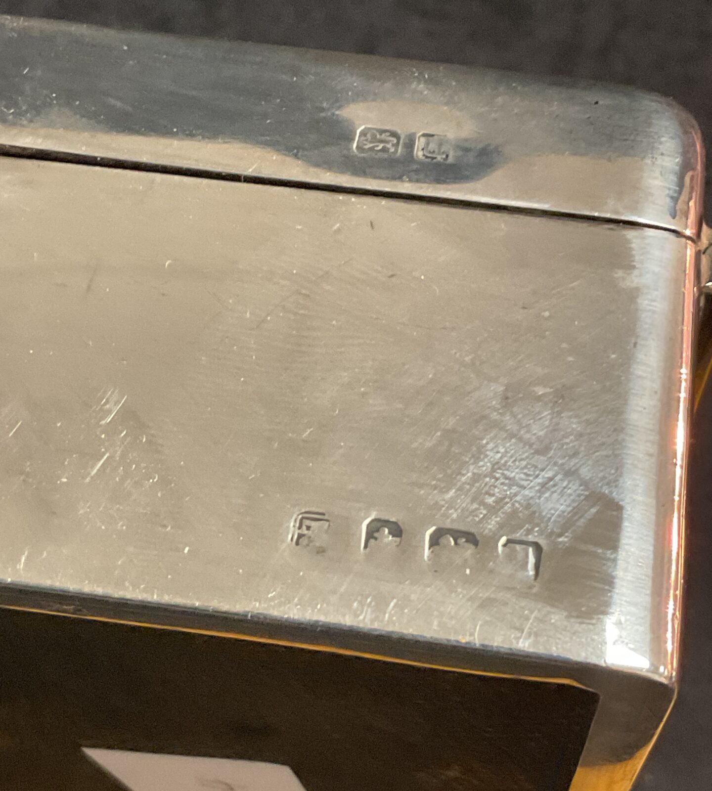 Hallmarked Sterling silver jewellery box AJ Zimmerman Birmingham - Image 3