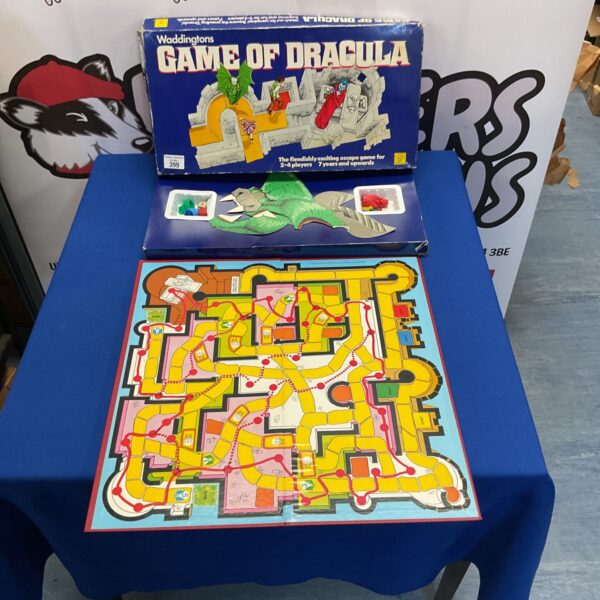 Vintage Waddingtons Game Of Dracula boxed board game from 1977.