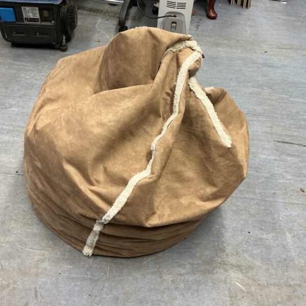 Sheepskin bean bag