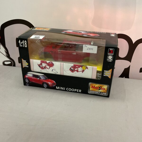 Maisto Mini Cooper Model Kit 2859 in original packaging.