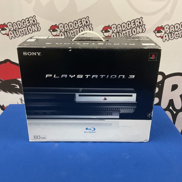 Sony Playstation 3 60GB console in box for retro gaming