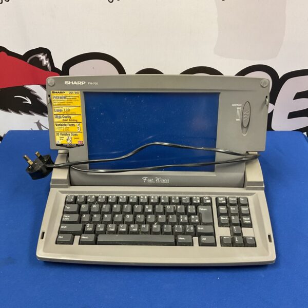 Sharp fw-700 Font Writer Personal Word Processor