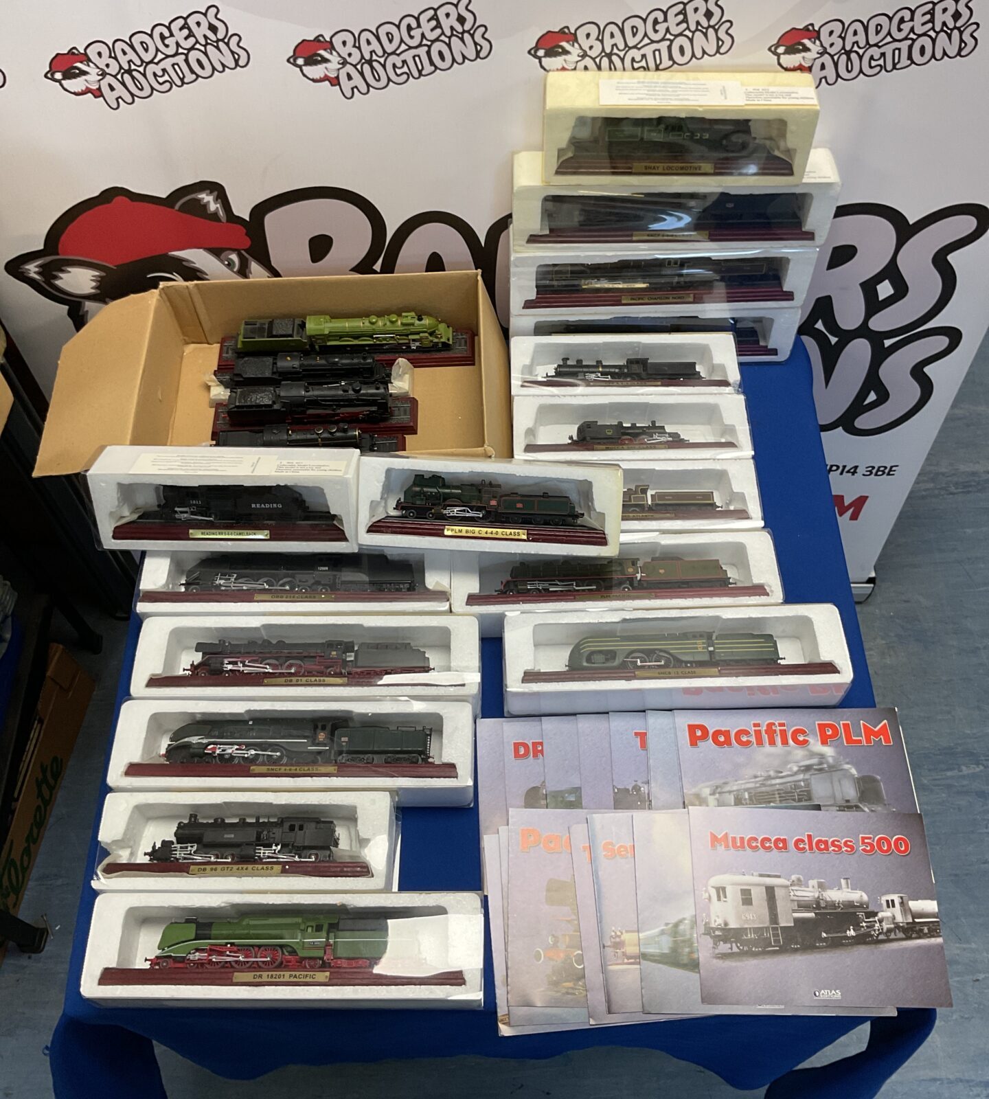 Large Selection Atlas Editions Model Trains – Badgers Auctions