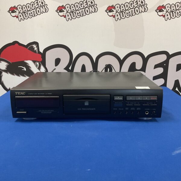 Vintage Teac CD-RW890 CD recorder in black.