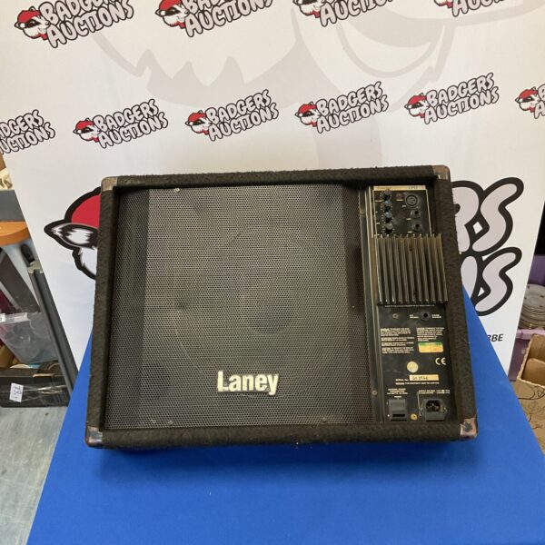Vintage Laney CP12 stage amplifier for guitar players.
