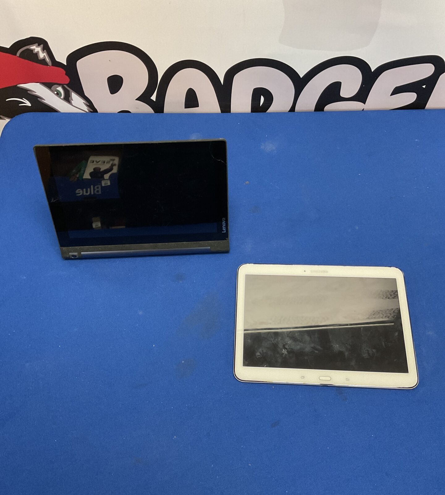 Lenovo Yoga tablet and Samsung tablet lot for sale.