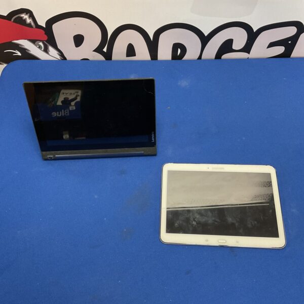 Lenovo Yoga tablet and Samsung tablet lot for sale.