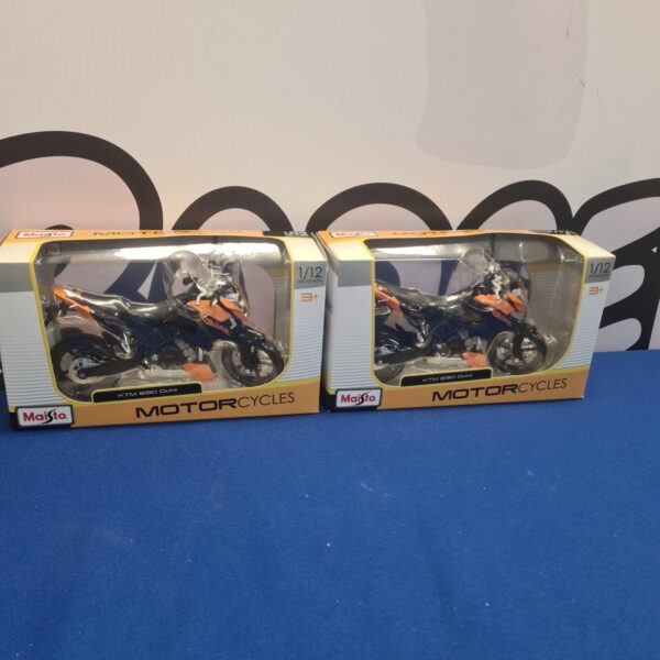Maisto KTM 690 Duke diecast model in original packaging.