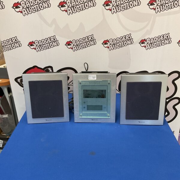 Vintage Nakamichi SoundSpace 5 CD player and speaker system.