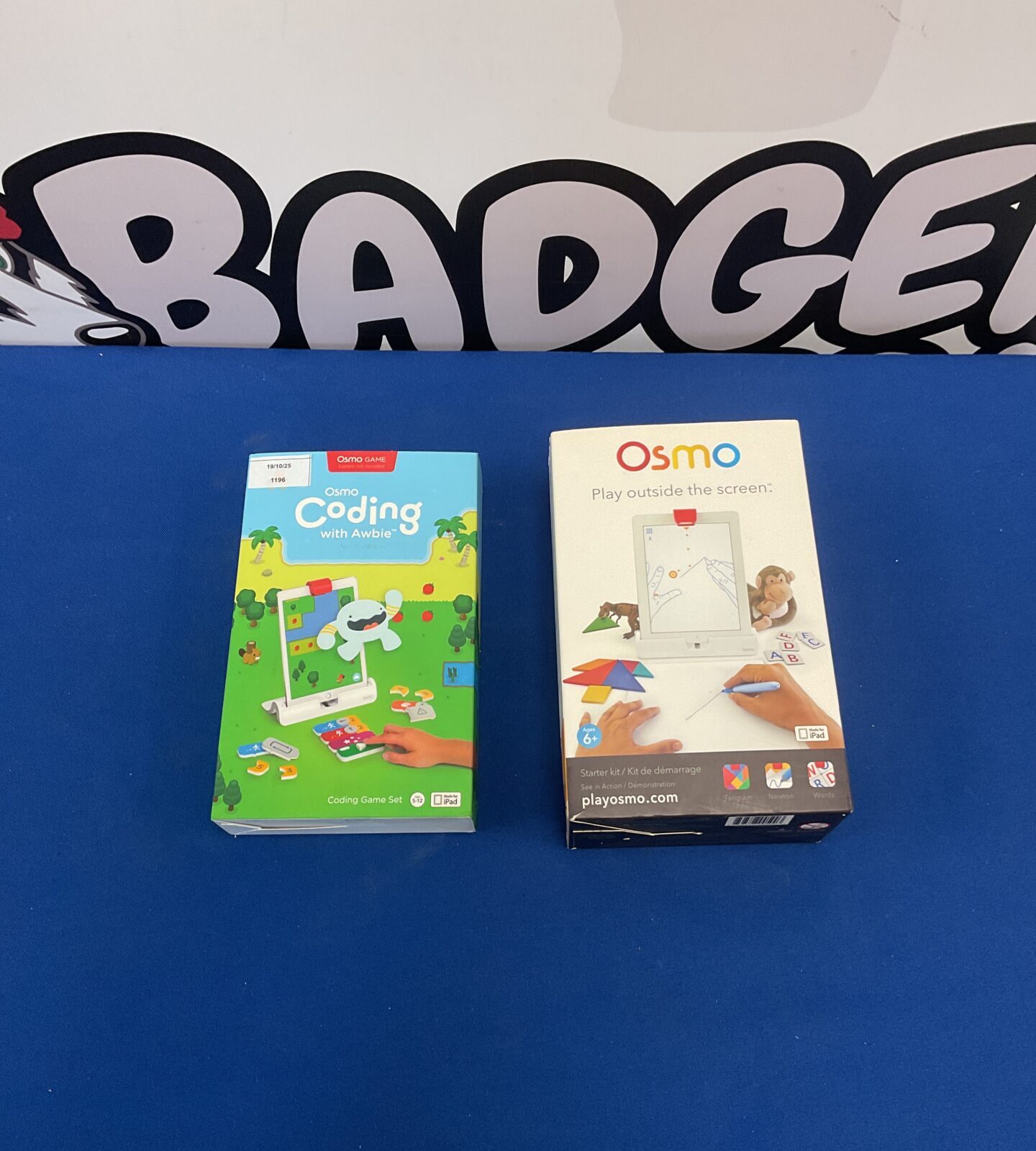 Osmo Coding with Awbie game packaging and contents for kids.