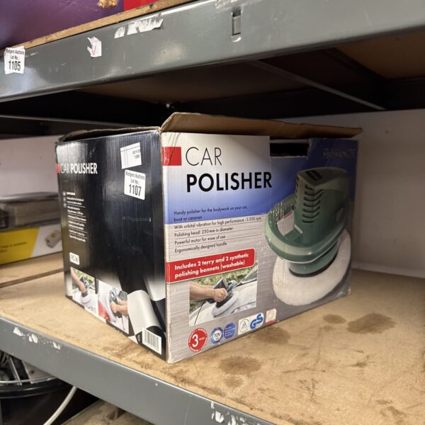 Parkside PAPS 900 E1 orbital car polisher in used condition.