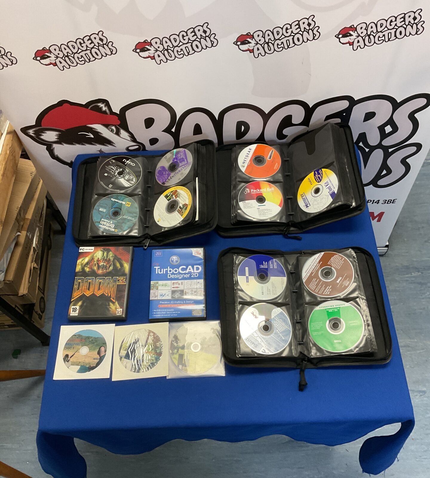 Vintage PC software and games lot for collectors and retro gamers.