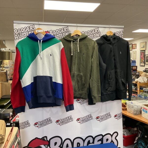 Polo Ralph Lauren hoodie lot in size medium, colourful streetwear.