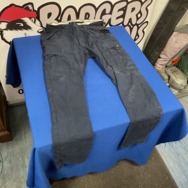 Navy blue Polo Ralph Lauren slim fit cargo pants.