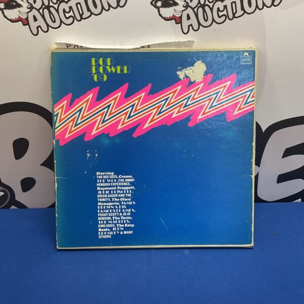 Vintage Pop Power 69 LP box set with Jimi Hendrix, Cream, and The Who.