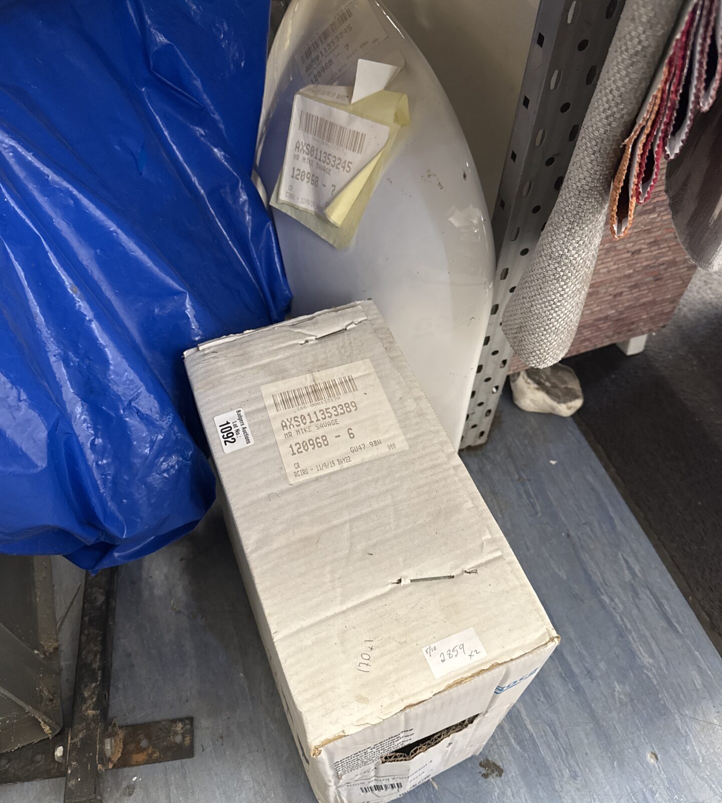Roca Inca 60mm basin in original packaging, ready for installation.