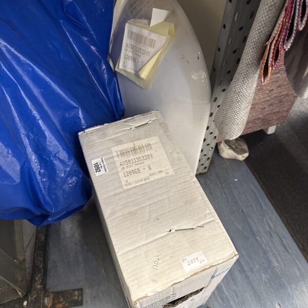 Roca Inca 60mm basin in original packaging, ready for installation.