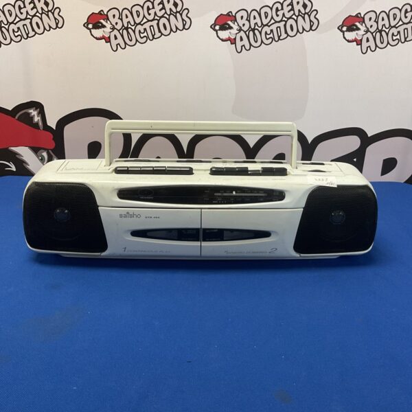 Vintage Saisho STR-494 stereo cassette player and radio.