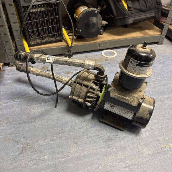Used Salamander RP80SU shower pump for boosting water pressure.