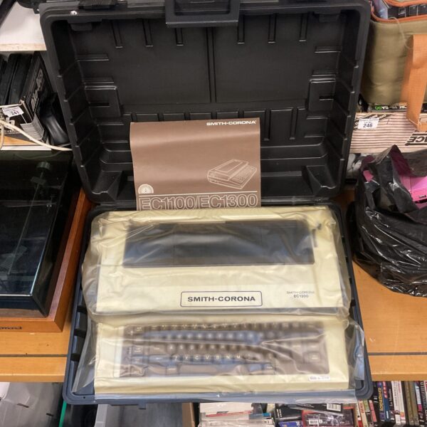 Vintage Smith Corona EC 1300 electric typewriter in good condition.