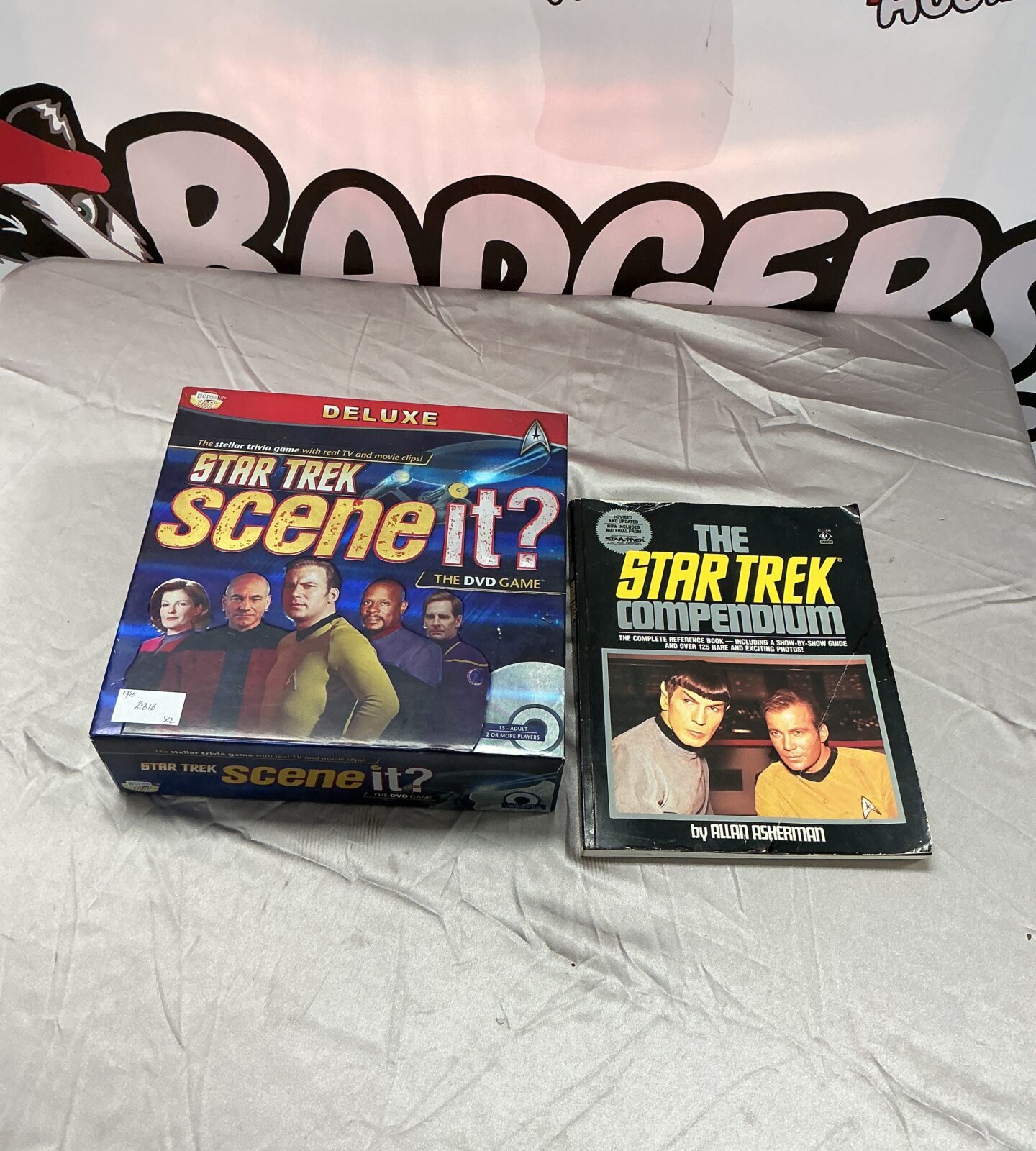 Vintage Star Trek DVD game box in good condition.