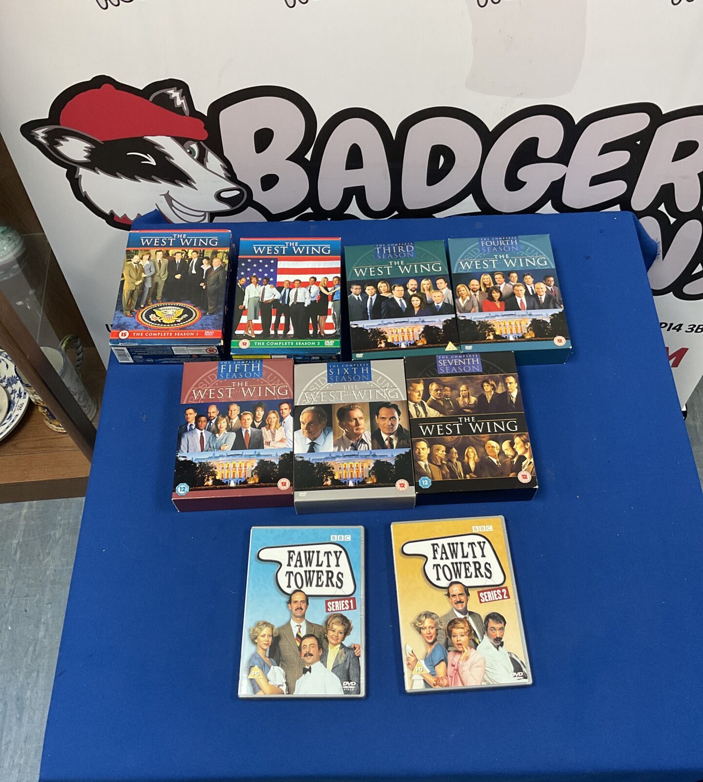 *The West Wing* and *Faulty Towers* box sets for collectors and TV fans.