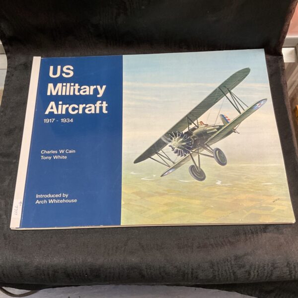 Vintage print of a biplane from the US Military Aircraft collection.