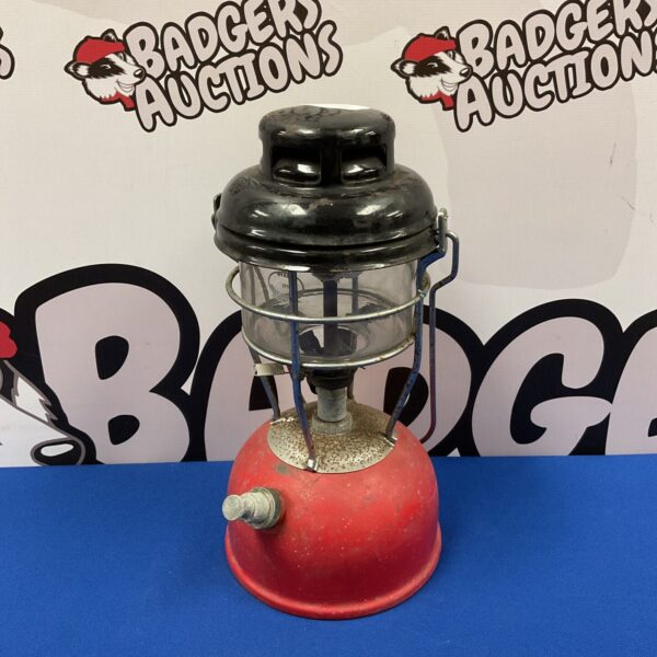 Vintage Tilley enamel lamp, classic paraffin lighting.