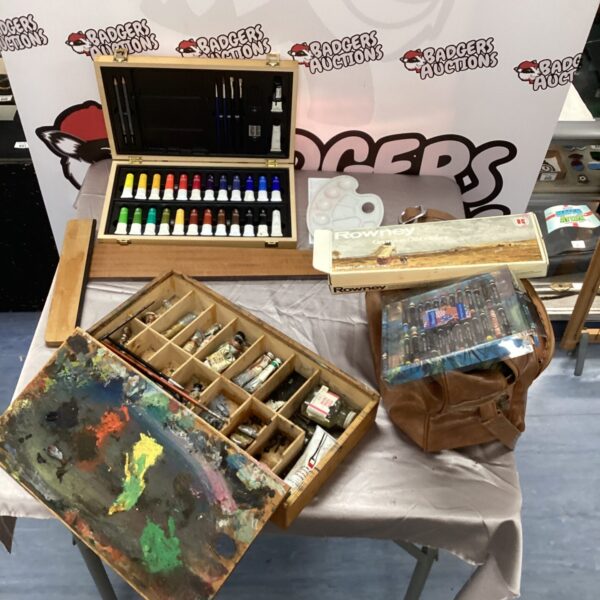 Watercolour paint set bundle with WH Smiths paints and mixed colours.