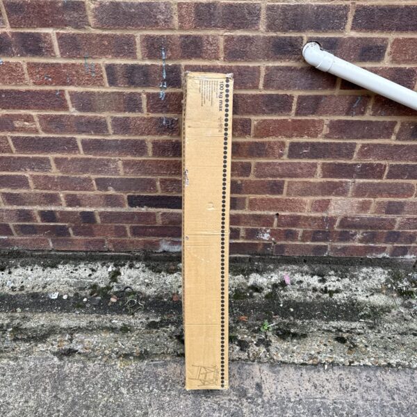 New workbench in original packaging, ready for workshop use.