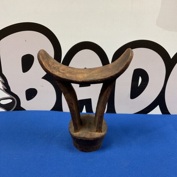 Authentic African headrest from the Boni tribe of Somalia.