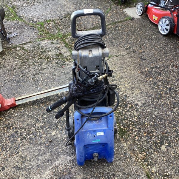 Used Alto pressure washer for outdoor cleaning and garden maintenance.