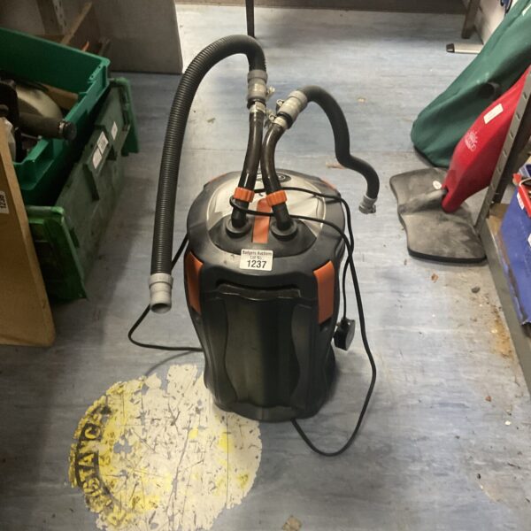 Black Amstad butane lighter with electronic ignition.