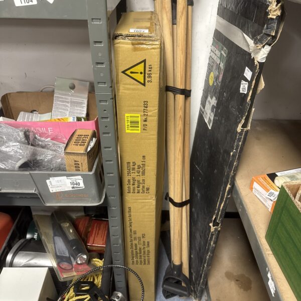 New black Argos Home clothes rail in original packaging.