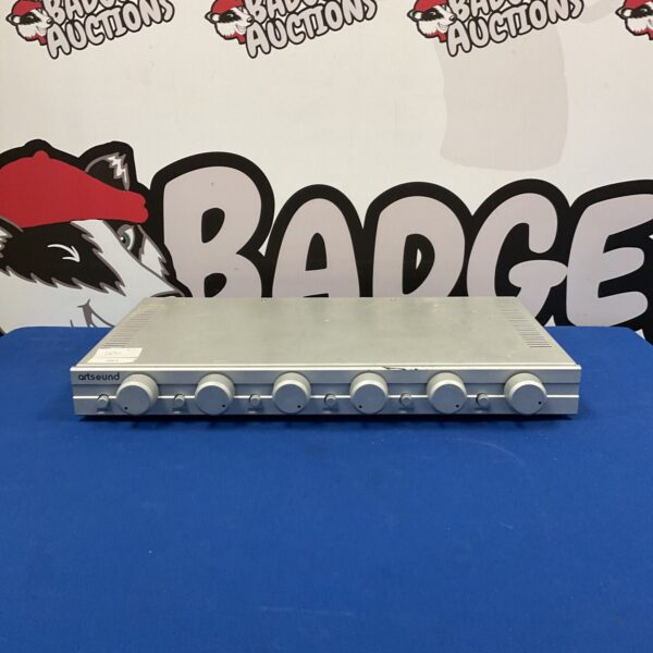 Artsound multi zone mixer with multiple controls for audio distribution.