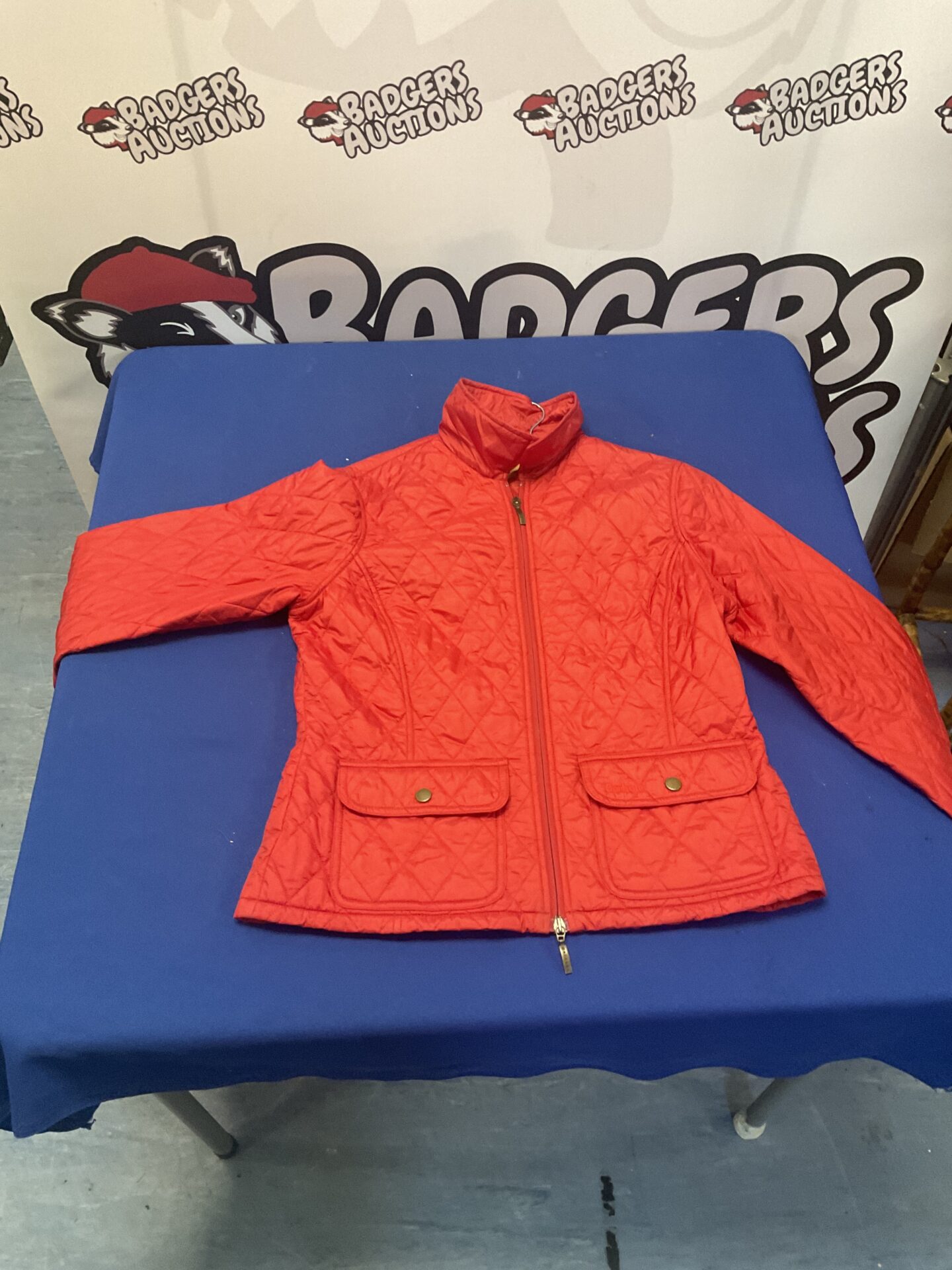 Ladies’ Barbour lightweight quilted jacket, size 14.