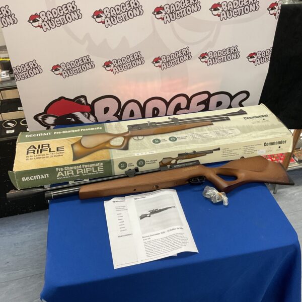 Beeman Commander .22 caliber pre charged pneumatic air rifle for sale.