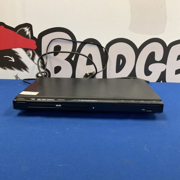 Blaupunkt HDMI DVD player, front view, retro home cinema equipment.