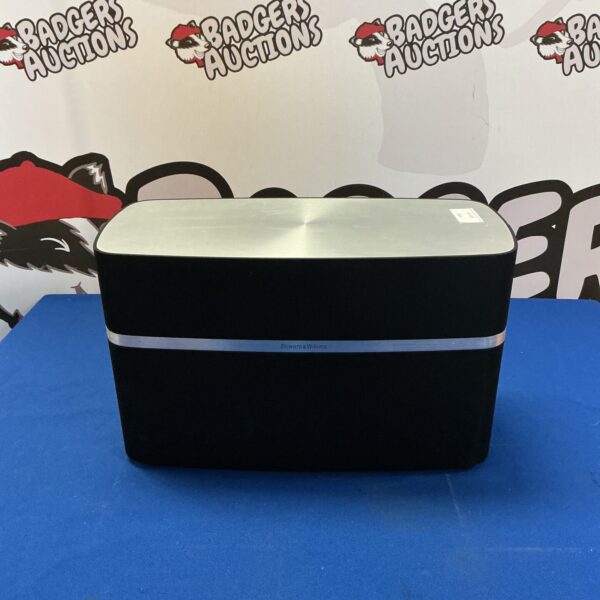 Bowers and Wilkins A7 wireless speaker in a modern setting.