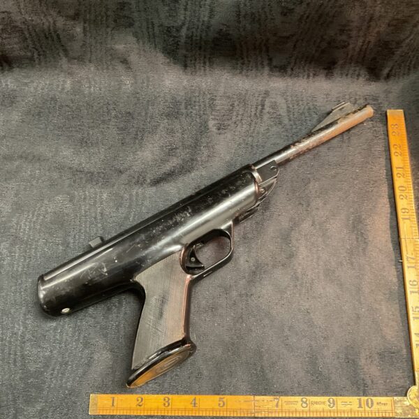 Vintage BSA Scorpion air pistol, a classic British airgun.