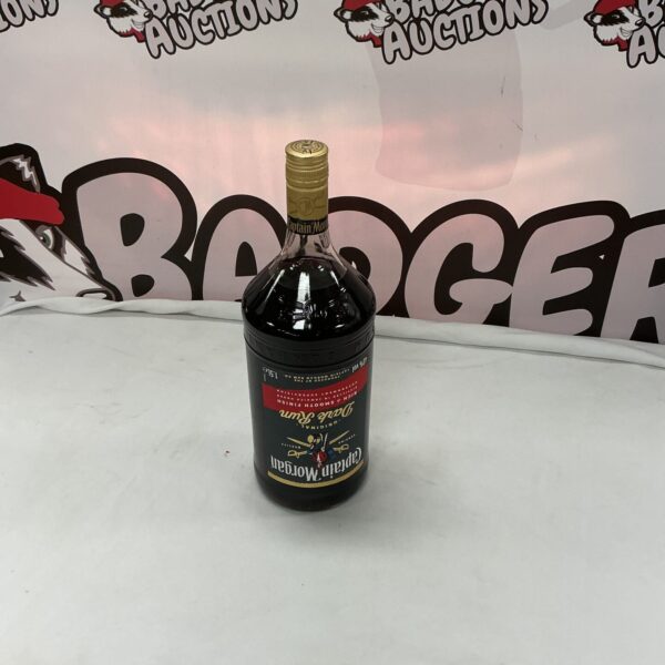 1.5 litre bottle of Captain Morgan Dark Rum for collectors.