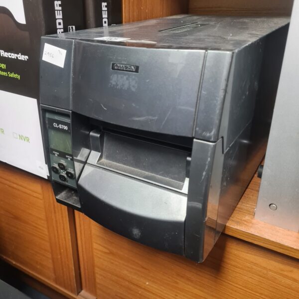 Citizen CL-S700 label printer in used condition.