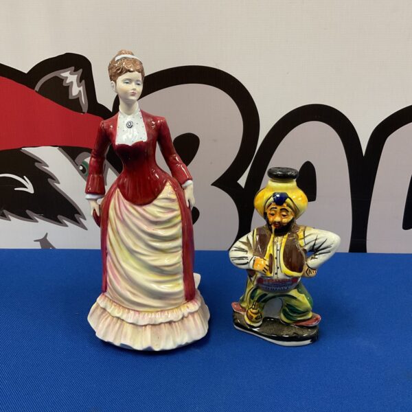 Vintage Coalport Lucy and Drioli figurine, porcelain collectible.