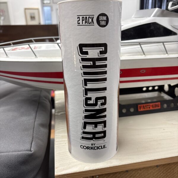 Corkcicle Chillsner 2 pack stainless steel beverage chiller.