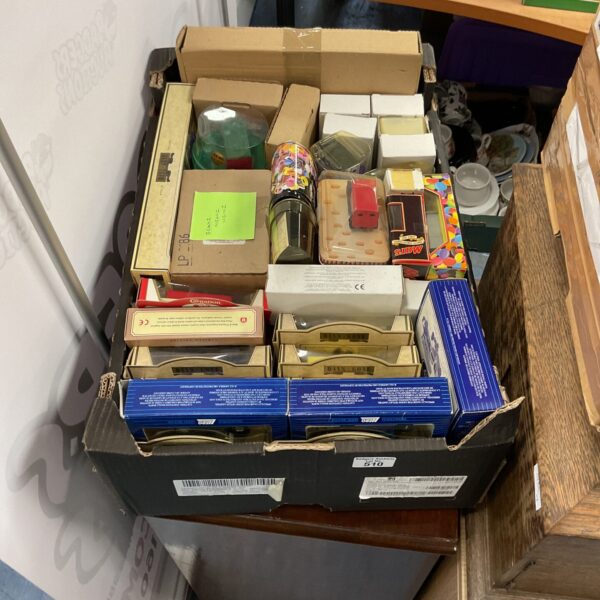 Boxed diecast model collection including Lledo vehicles.